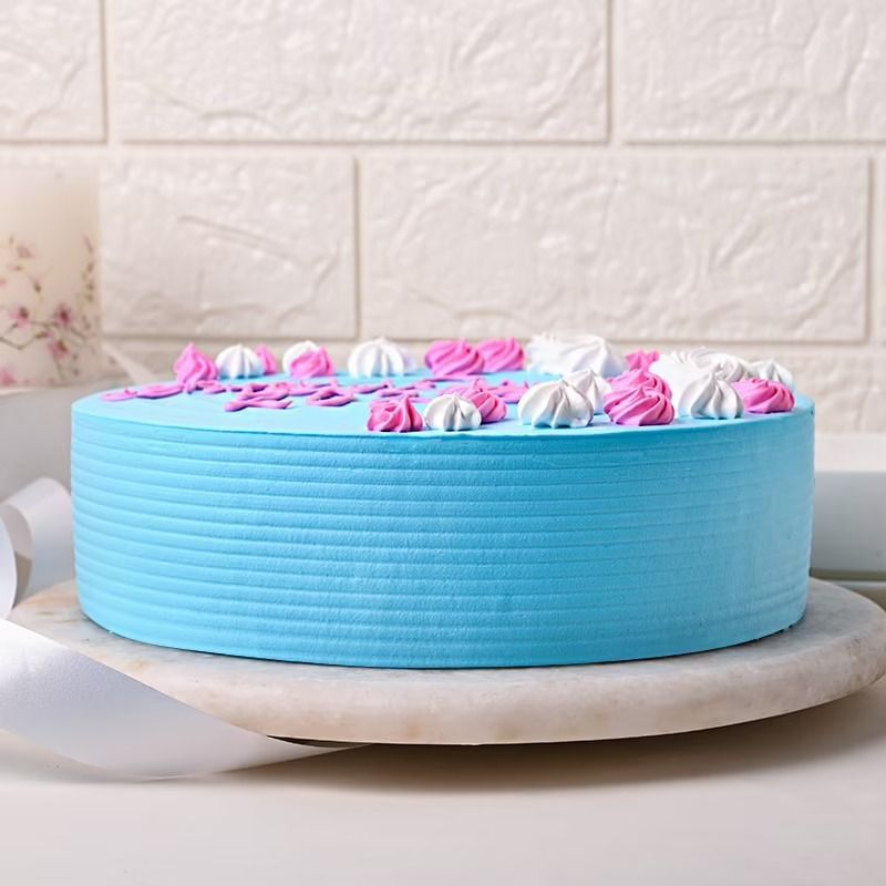 Pastel Hues New Year Cake